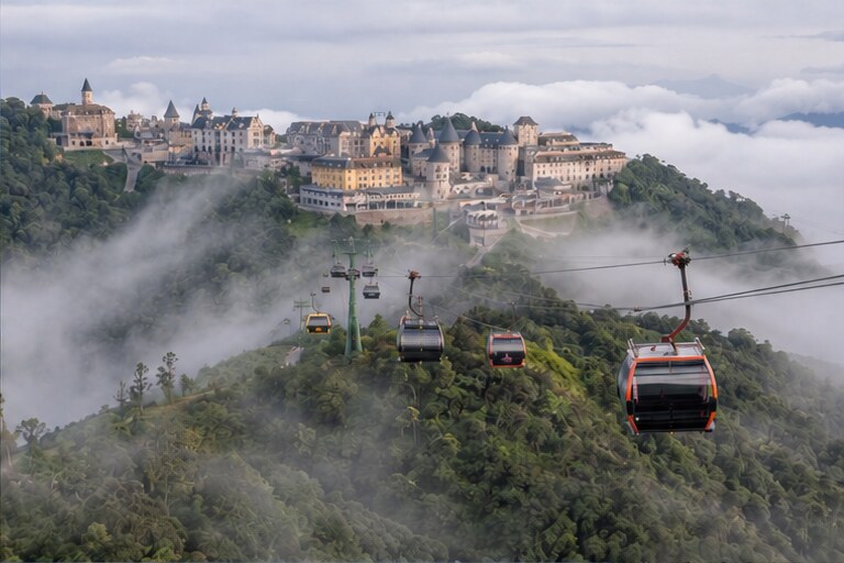 Ba Na Hills — характерная деталь