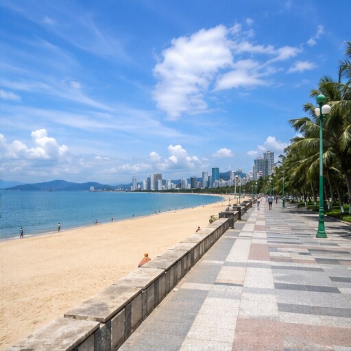Tran Phu Beach — характерная деталь