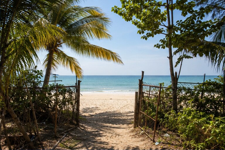 Sao Beach — характерная деталь